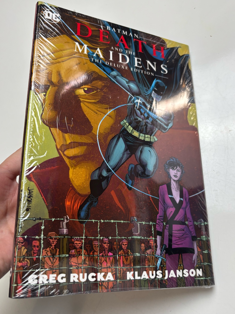 Batman: Death & the Maidens Deluxe Edition hardcover book